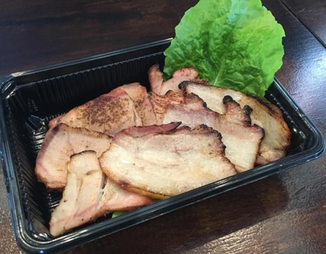 金時豚の炙り焼豚